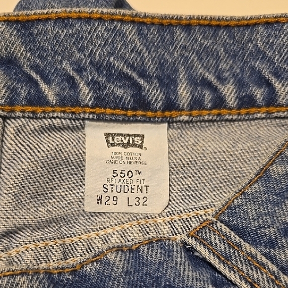 Levi's Men's Straight Blue Jeans 29/32 - Picture 2 of 5